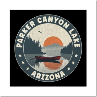 Parker Canyon Lake Arizona Sunset Posters and Art